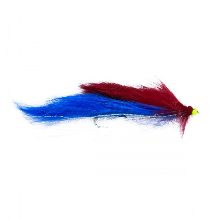 Blue and red snake barbless